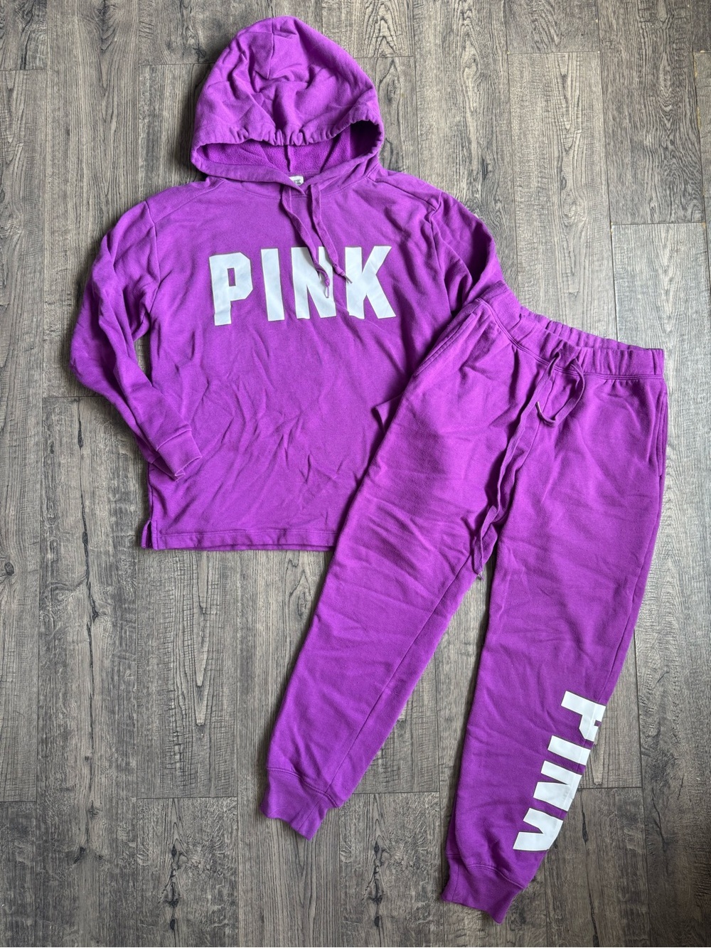 Victorias Secret Pink Campus Sweats Set- Size XS
